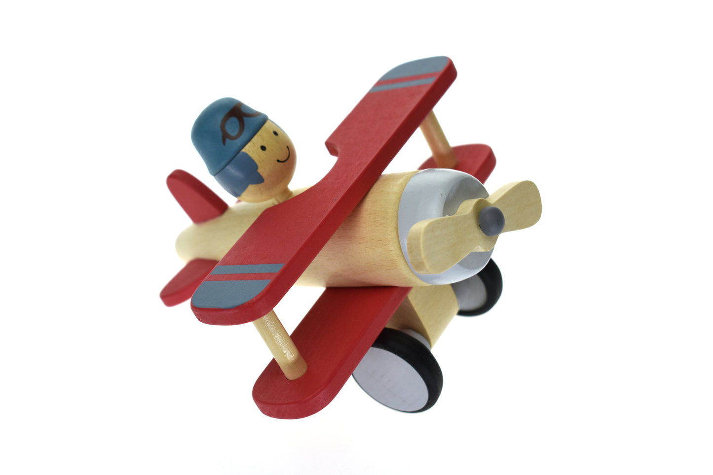 RETRO LGE BIPLANE RED